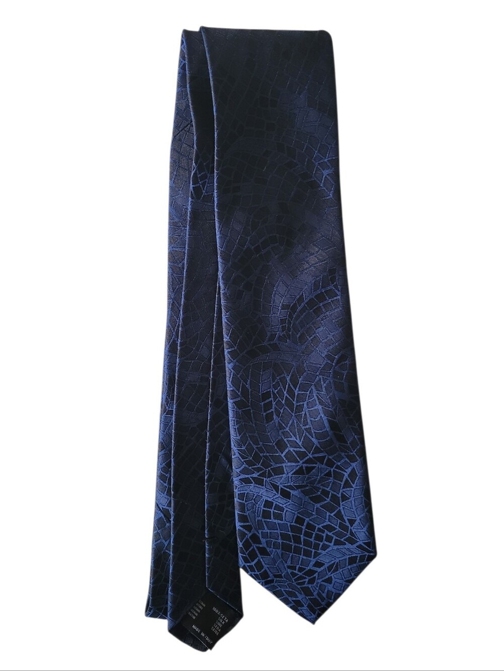 VERSACE Collection Silk Tie Navy